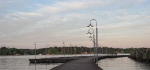 Sunset at an empty boat dock in Tyler, Texas where Imagine Health is partnering with high-performing, medical providers.